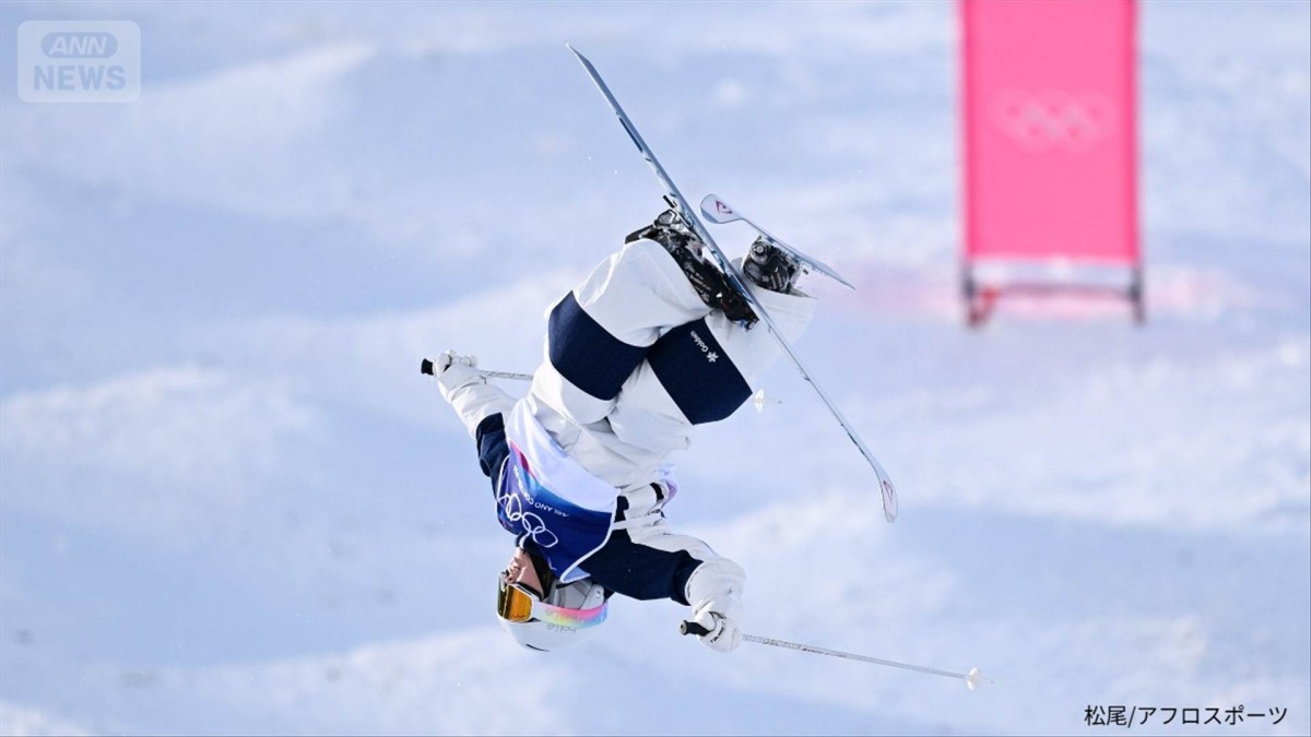 女子モーグル　冨高日向子　3位と同点も…涙の4位【ミラノ五輪】