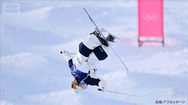 女子モーグル　冨高日向子　3位と同点も…涙の4位【ミラノ五輪】