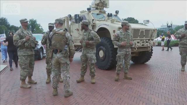 LAなど3都市に派遣の州兵が先月に撤収　治安維持名目で派遣　LA、シカゴなど3都市