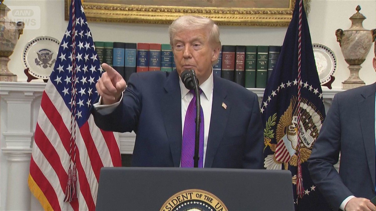 トランプ氏　イランとの交渉期限「今後1カ月程度」との見通し示す