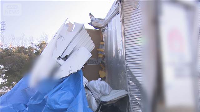 仮眠停車中のトラックに衝突　「突っ込んできた」トラック運転手死亡　兵庫・神戸市