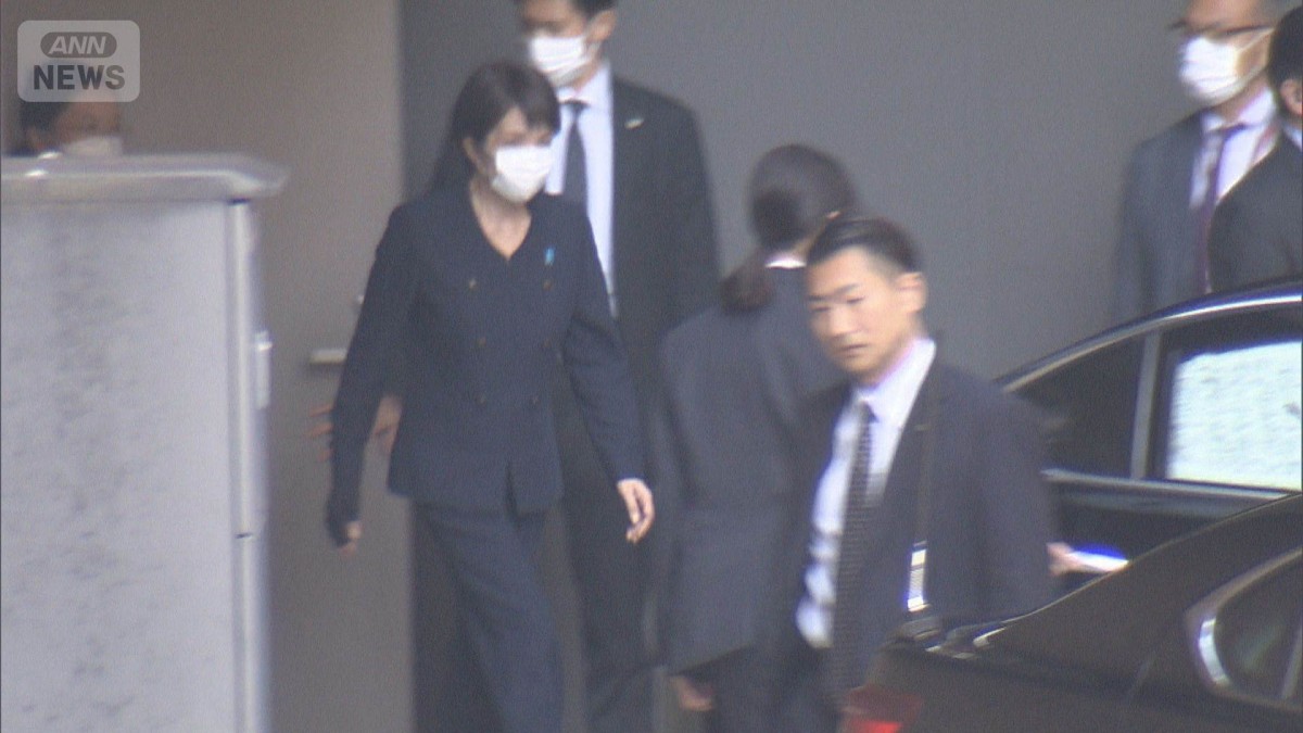 高市総理　都内の病院で手の検査　衆院選期間中に痛め