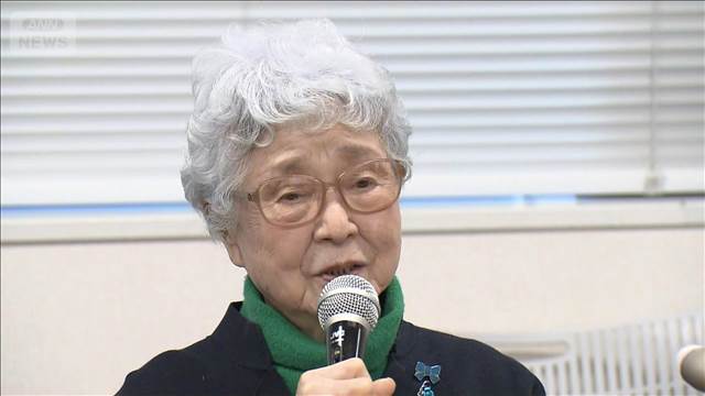 拉致被害者家族会が集会　90歳の横田早紀江さんが訴え