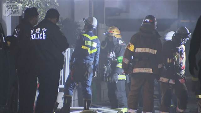 阿佐谷北の共同住宅で火事　1人死亡