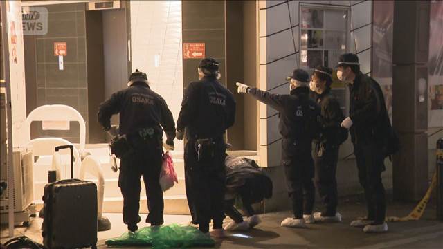 大阪・道頓堀3人死傷事件　逮捕の男　現場周辺「グリ下」に出入り