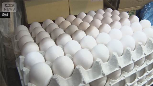 卵1パック308円　去年12月の最高値タイ　農水省の食品価格動向調査