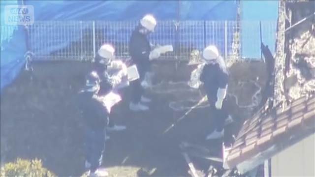 2階でトラブルになり放火か　東広島男性殺害事件