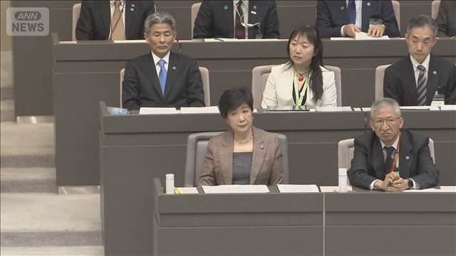 東京都議会が開会 過去最大規模の予算案審議へ 電柱の新設原則禁止の日本初の条例案も