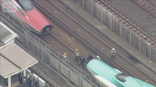 「連結レバーが不規則に動く現象を確認」　東北新幹線の連結分離トラブル　運輸安全委