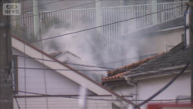 【速報】東京・練馬区で住宅火災　住人とみられる80代男性が死亡　