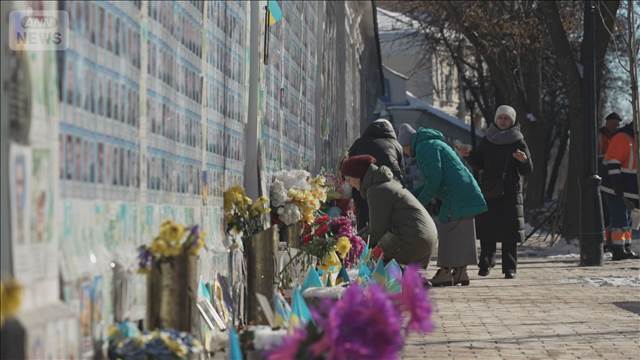 ウクライナ侵攻からまもなく4年　増え続ける戦死者 5万人以上に