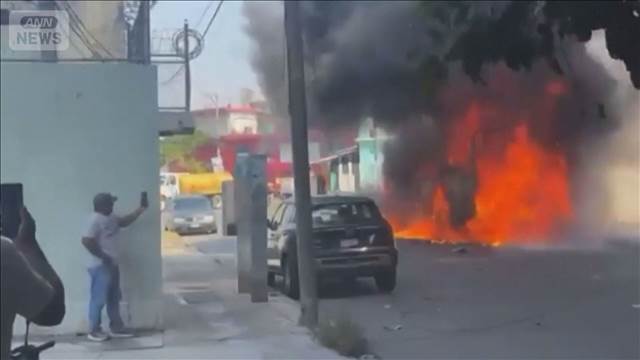 麻薬組織リーダー死亡　軍の作戦に抗議 各地で暴動　メキシコ