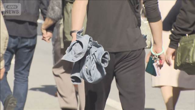 全国的に季節外れの暖かさ　夏日が16地点にも