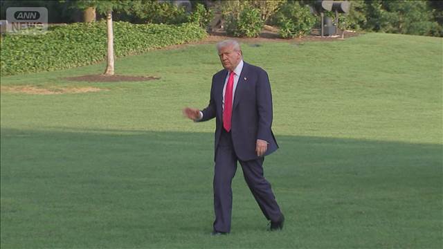 イラン攻撃は「自分が決断する」 トランプ氏　“軍トップが攻撃に難色”報道を否定