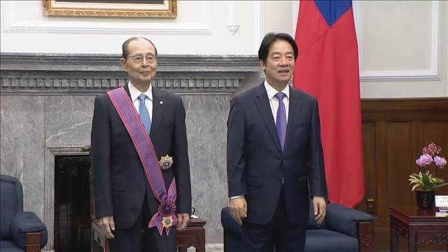 王貞治さんへ台湾総統が勲章授与　「誰もが知る英雄」と称える　台湾の球場でも挨拶