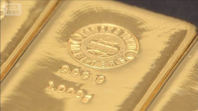 金価格が最高値に 3万305円/1g　イラン情勢と円安で