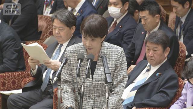 イラン攻撃中の知事選応援を追及　高市総理「不適切とは思わない」