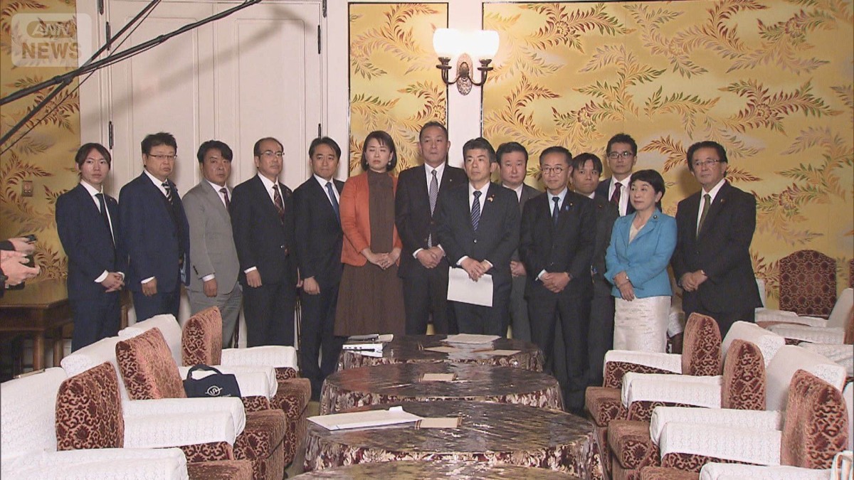 野党「予算案の十分な審議を」議長に申し入れへ　政府の下請け機関ではない