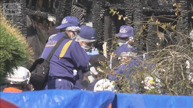 千葉・茂原市の火災現場　新たに男性遺体見つかる　前日には刃物刺さる女性遺体