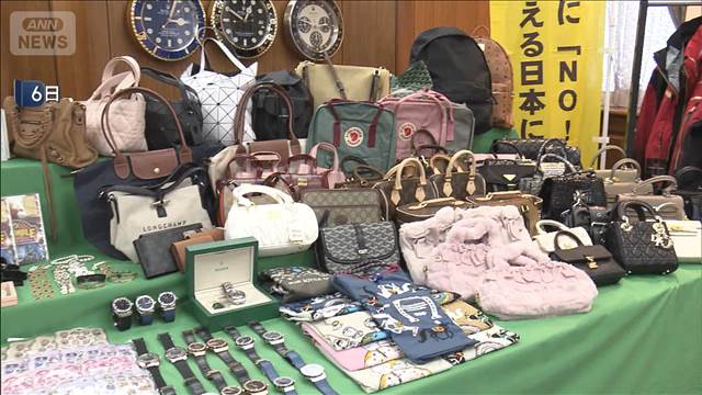 偽ブランド品など差し止め　3年連続3万件超　人気の“立体シール”も増加傾向