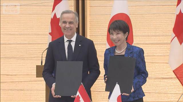 高市総理 カナダ首相と会談　「経済安全保障対話」を創設