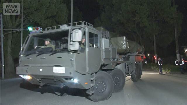 射程1000キロのミサイル発射機が熊本・健軍駐屯地に搬入　国内初の配備　