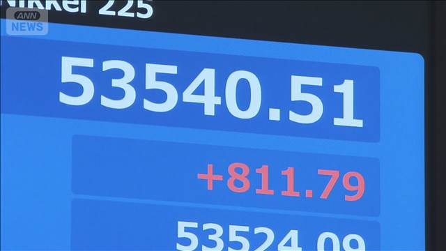 日経平均 一時1900円超上昇　きのうの急落から一転　イラン情勢で乱高下