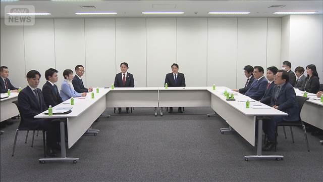 消費減税巡り　「国民会議」実務者会議スタート