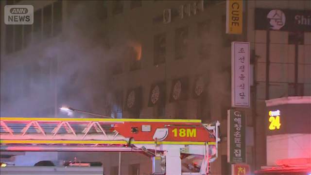 ソウルのカプセルホテルで火災　日本人親子が負傷、母親は重体　逃げ遅れたか