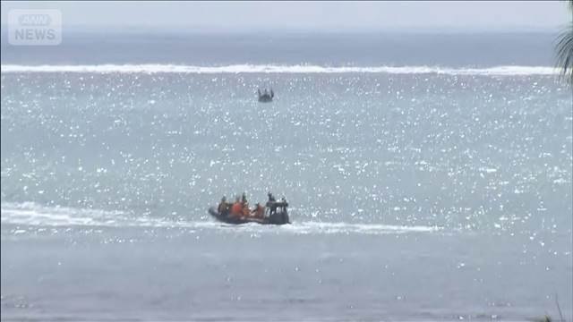辺野古沖で船転覆　1人意識不明　海に投げ出され複数人が搬送