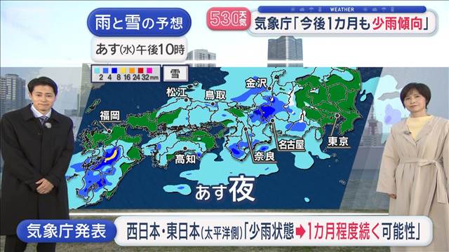 【全国の天気】春突入も…少雨傾向に変わりなし