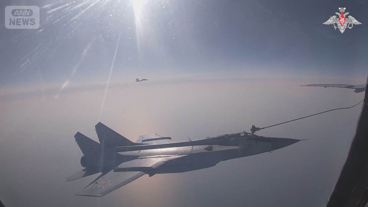 ロシア　日本海で「極超音速ミサイル」戦闘機訓練　広範囲で使用可能アピールか