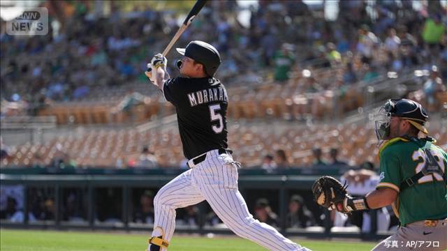 ホワイトソックス村上　オープン戦で“メジャー1号”　4番ファーストで先発出場