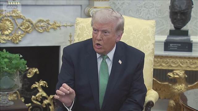 トランプ大統領　イランのガス田攻撃支持も追加攻撃は反対
