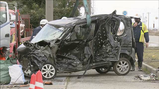 母子死亡の“危険運転”実況見分　時速140キロ超で信号無視か