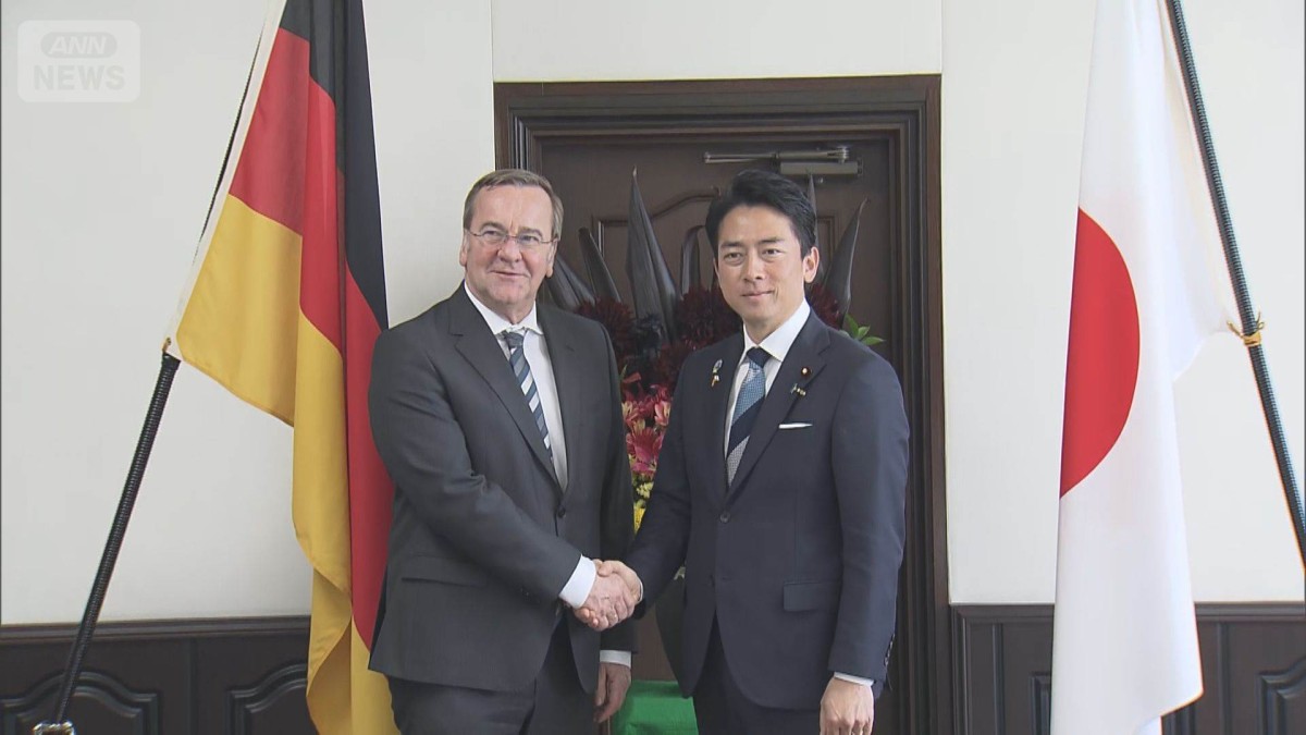 日独防衛相会談　防衛協力の強化と緊密連携確認