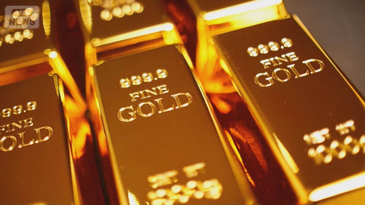 金の小売価格 1000円超値上がり インフレ懸念やわらぐ