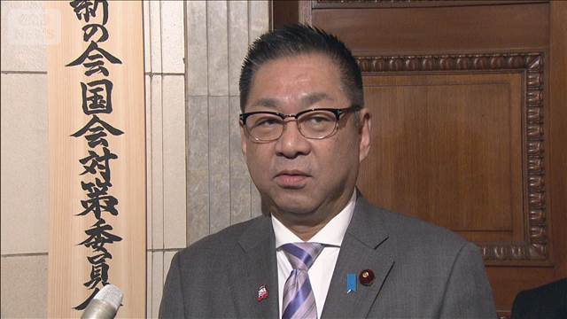 維新・遠藤氏「野党はずっと寝ていれば」　衆議院での審議めぐり野党けん制