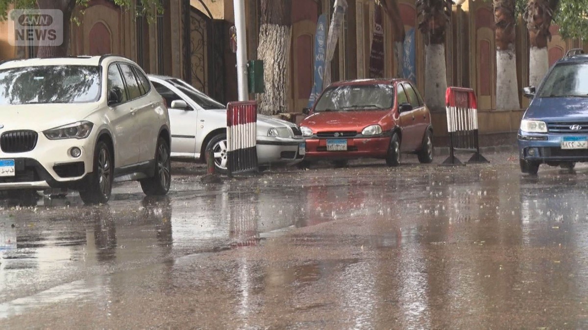 「新鮮な経験だ」エジプトで雹観測　大気の状態非常に不安定に…学校なども休校