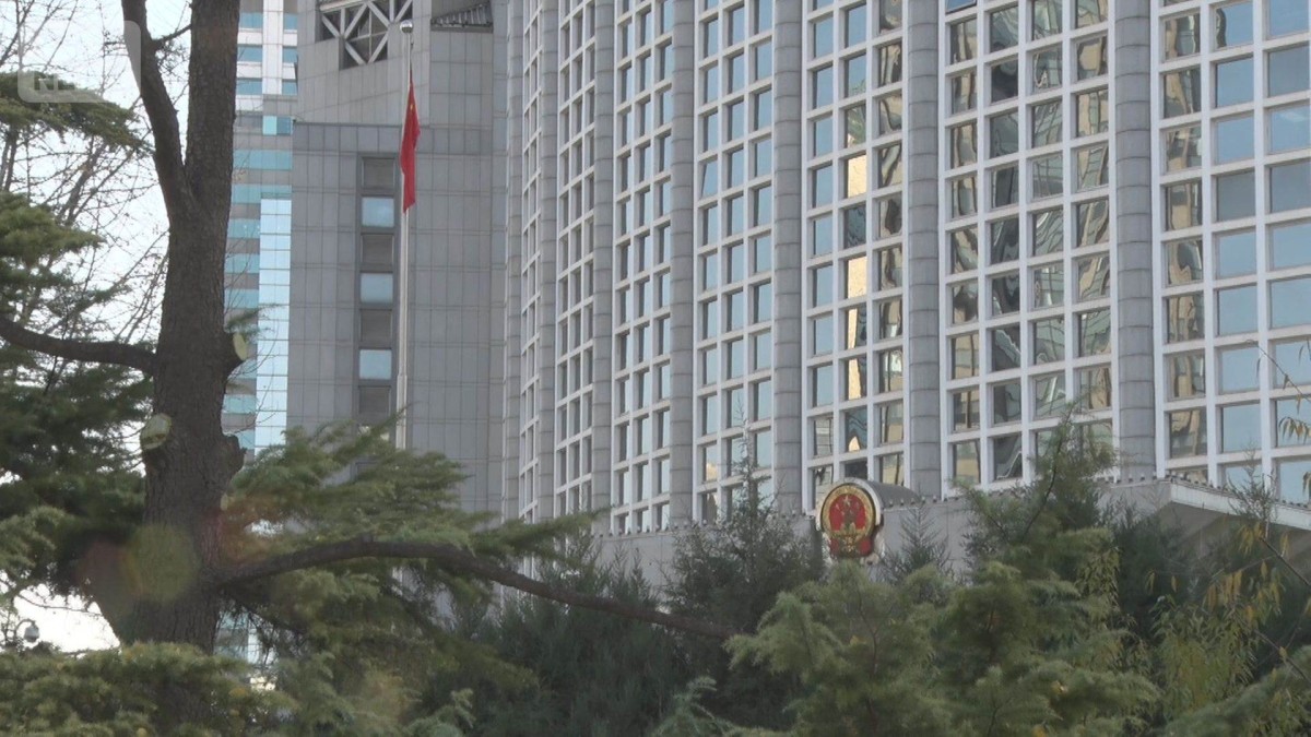 大使館侵入事案を例に渡航自粛改めて呼びかけ　「日本の治安は不安定」中国外務省