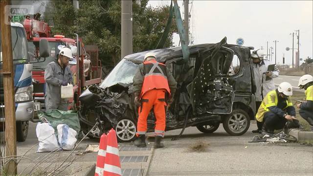 赤信号無視し時速140kmで衝突　母子死亡　危険運転致死罪で車の男起訴