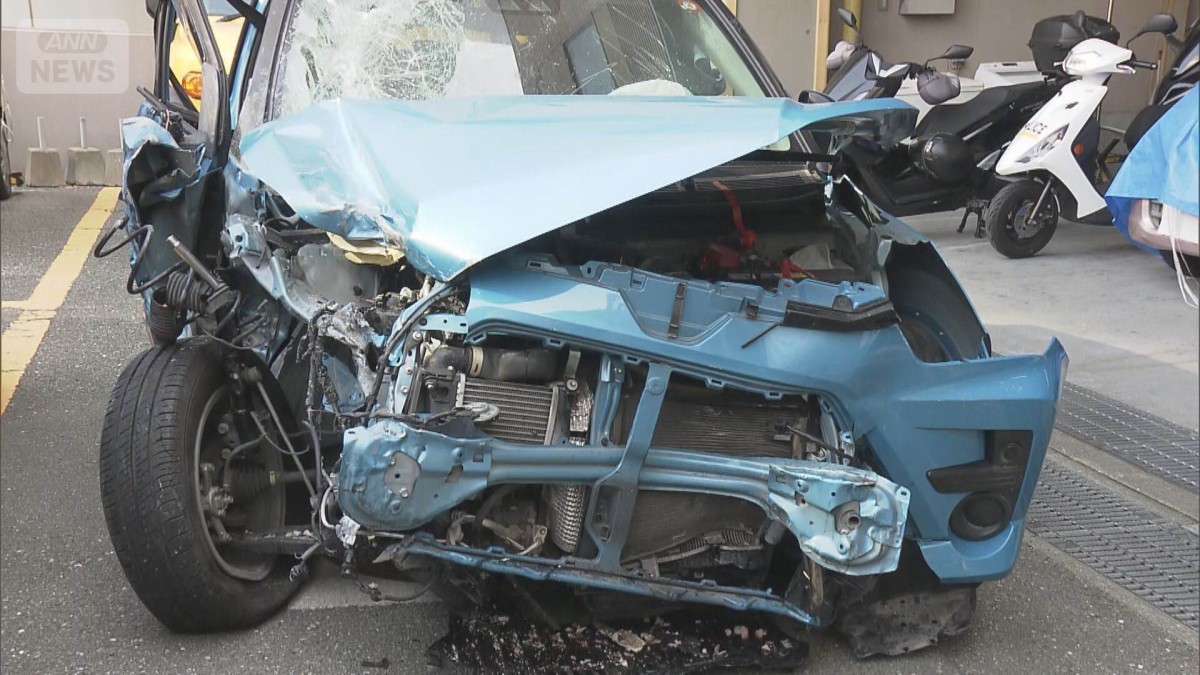 国道で車4台絡む事故 男女2人搬送 女性が一時意識不明に 福岡市