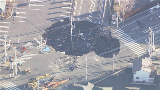 埼玉道路陥没　下水道から発生する硫化水素で変色　浴室のメッキなども補償に追加