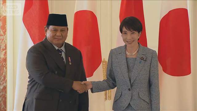 イラン情勢への対応めぐり 高市総理 インドネシア大統領と会談 LNG共同開発なども議論