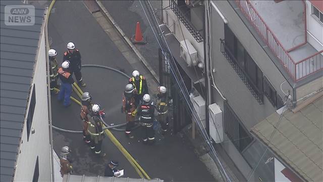 大阪・生野区で住宅火災　重体の2人“意識戻る”
