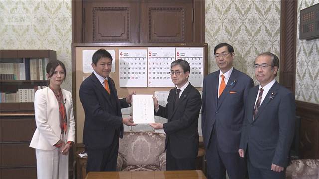 参政「スパイ・国旗損壊」法案提出　神谷代表　自民党に「しっかりした法案を作って」