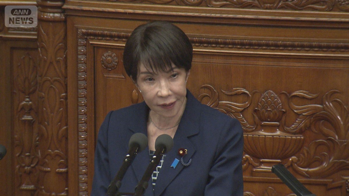 高市総理「臨機応変に対応」　イラン情勢を受けた節電や節約に言及　国会