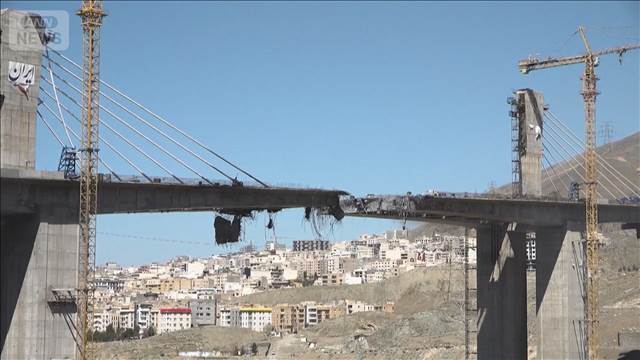 橋破壊で8人死亡　イランの軍の報道官「壊滅的な報復攻撃をする」と反発