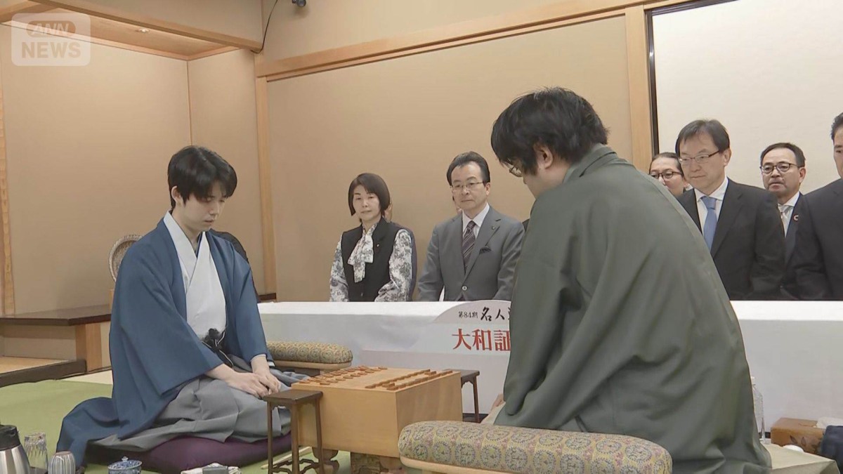 【速報】将棋の名人戦七番勝負が開幕　藤井六冠の4連覇か　名人戦初挑戦の糸谷八段か