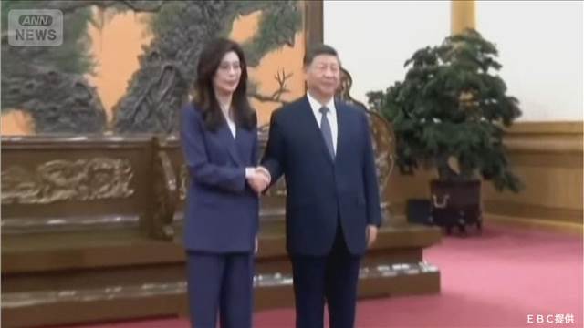 中国共産党・習近平総書記　台湾最大野党・国民党の鄭麗文主席と北京で会談